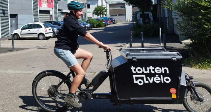 Cyclologisticienne Toutenvélo