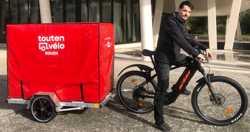Transport du frais vélocargo
